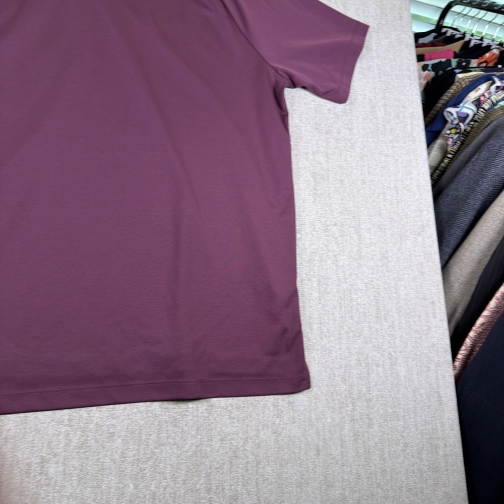 Columbia Golf Polo Men Sz 2XL/2TG Maroon Phillies Spring Training Performance - Picture 11 of 11